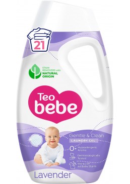 Гель для прання дитячий TEO bebe Lavander, 950 мл (21 прання)